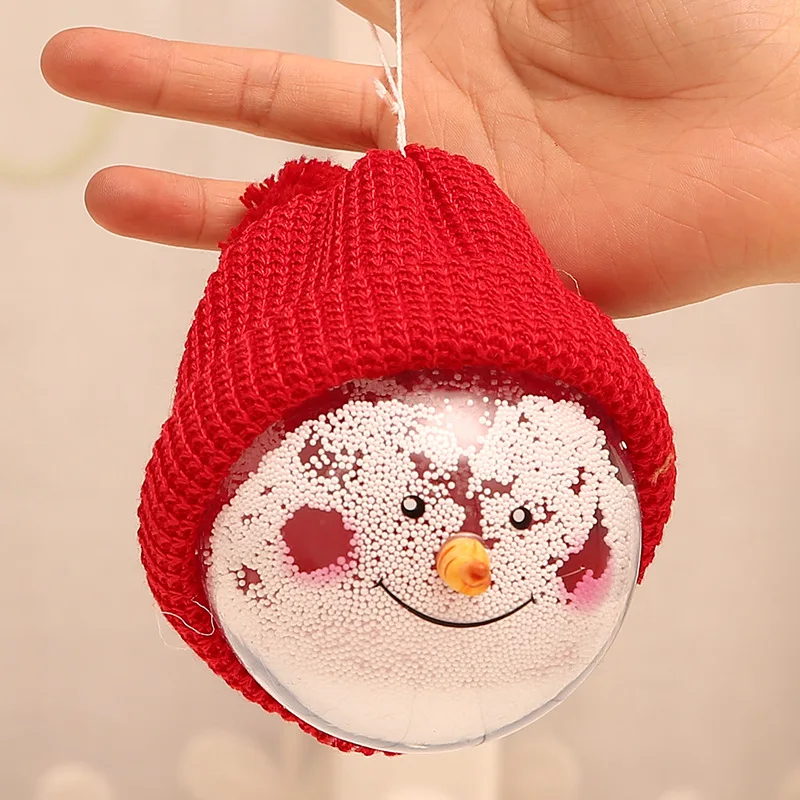 Новые украшения зернистый Снеговик шар креативная кукла кулон Рождественская