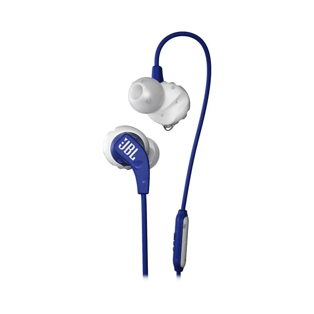 Blue Проводные наушники JBL Endurance Run, внутриканальное управление, наушники-вкладыши с защитой от пота, наушники JBL с микрофоном, портативные магнитные наушники-вкладыши - Цвет: Blue