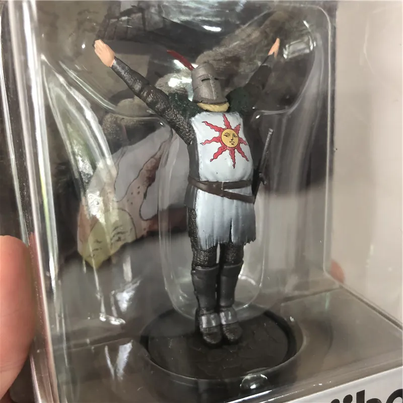 Статуя DARK SOULS Solaire of Astora Sun Warrior поздравление с солнцем ПВХ фигурка модель игрушки 10 см