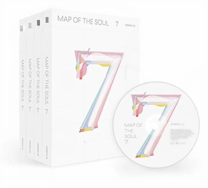 Официальная коллекция MYKPOP 4 версии на выбор 7 CD-дисков с картой души поклонники KPOP