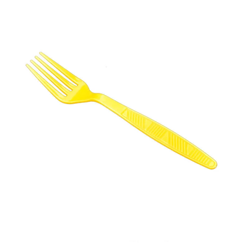 Fork-8pcs 8 шт радуги облака тема вечерние посуда одноразовые Бумага пластина Бумага чашки девушка День рождения украшения поставки детского дня рождения - Цвет: Fork-8pcs