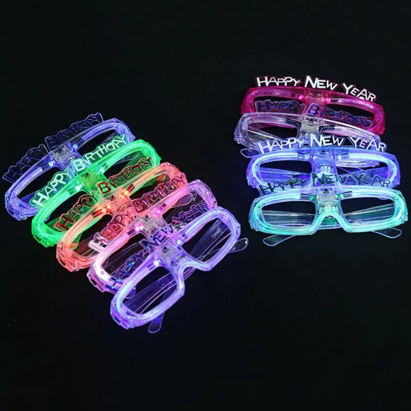 СВЕТОДИОДНЫЕ светящиеся очки для глаз с холодсветильник детей и взрослых Rave