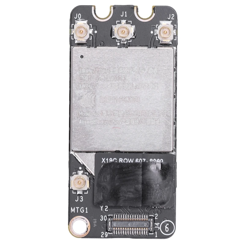 Bluetooth 4 0 WIFI карта для Macbook Pro Unibody 13 дюймов 15 17 A1278 A1286 A1297 2011 2012 год BCM94331PCIEBT4CAX аэропорт