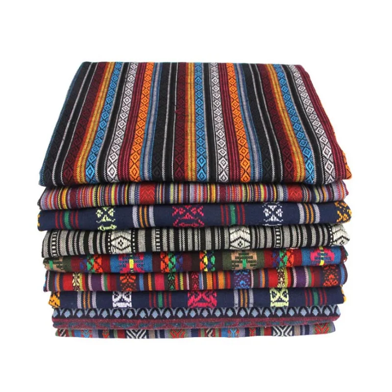 Хлопчатобумажная ткань винтажная льняная DIY диванная подушка скатерть платок