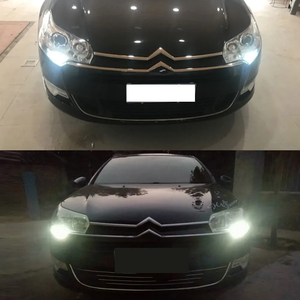 Светодиодный s лампы для Citroen C5 Peugeot 3008 2 шт. 6000K 4500K без ошибок Canbus G4 HP24W 48smd
