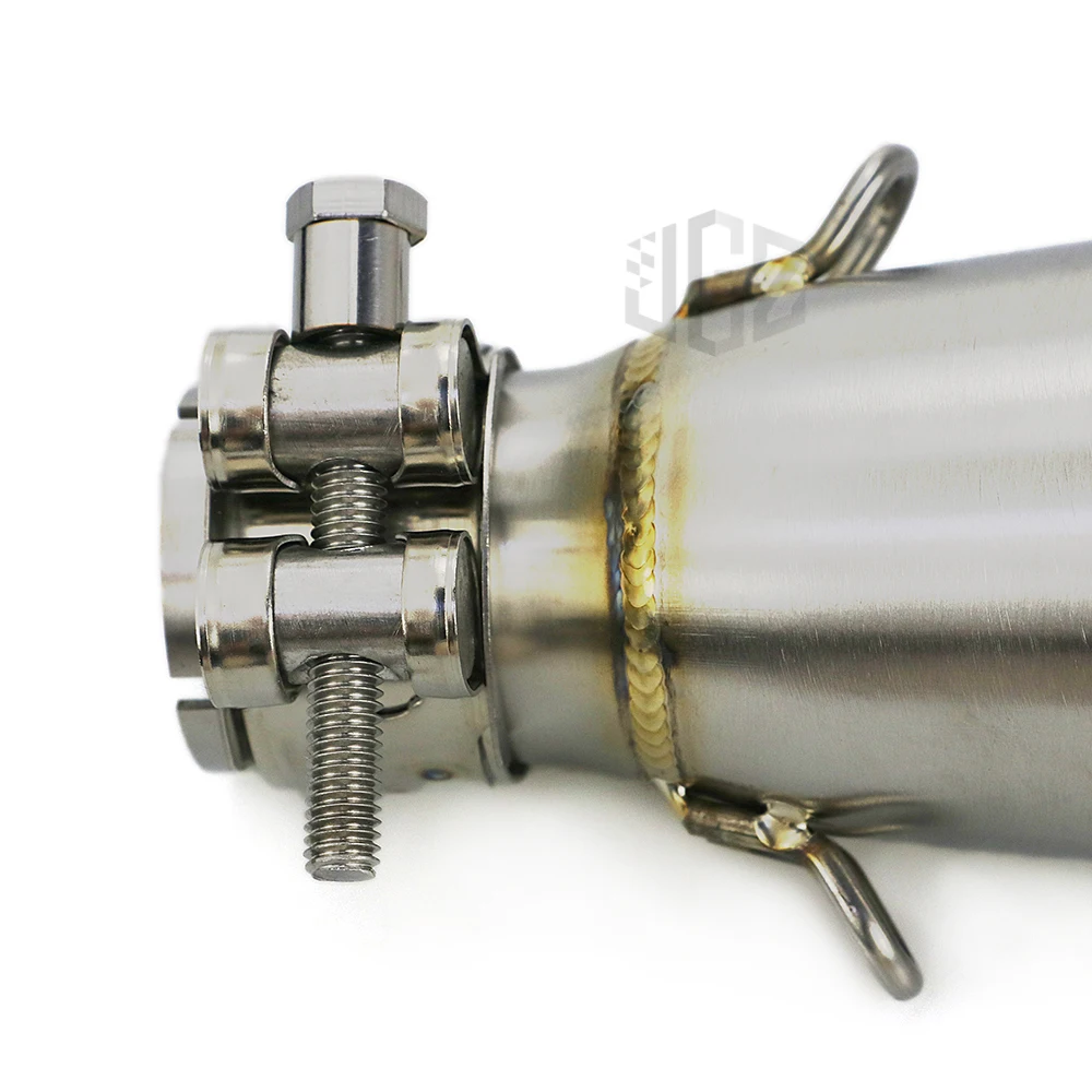 Выхлопная труба среднего размера для мотоцикла слипон соединительная муфта