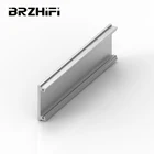 Корпус усилителя мощности из экструзионного алюминиевого профиля 6061, детали анодированной панели для самостоятельной сборки электрооборудования, шасси печатной платы