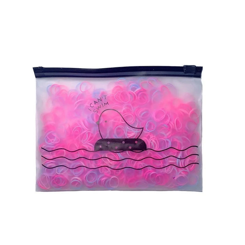 

3000pcs Girls Hair Accessories gift Nylon Rubber Band Elastic Hair Bands Headband Children Ponytail Holder Bands Kids Ornaments