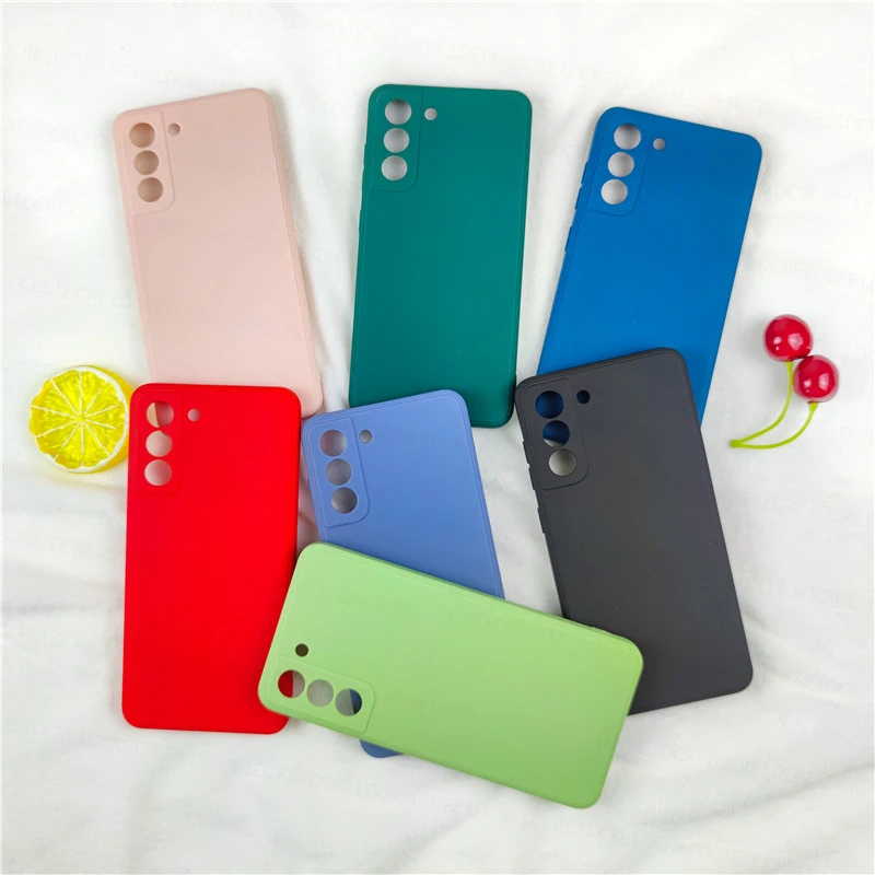 

Liquid Silicone Case For Samsung Galaxy S21 FE Case For Samsung Galaxy S21 FE Cover Shockproof Phone Cover For Samsung S21 FE