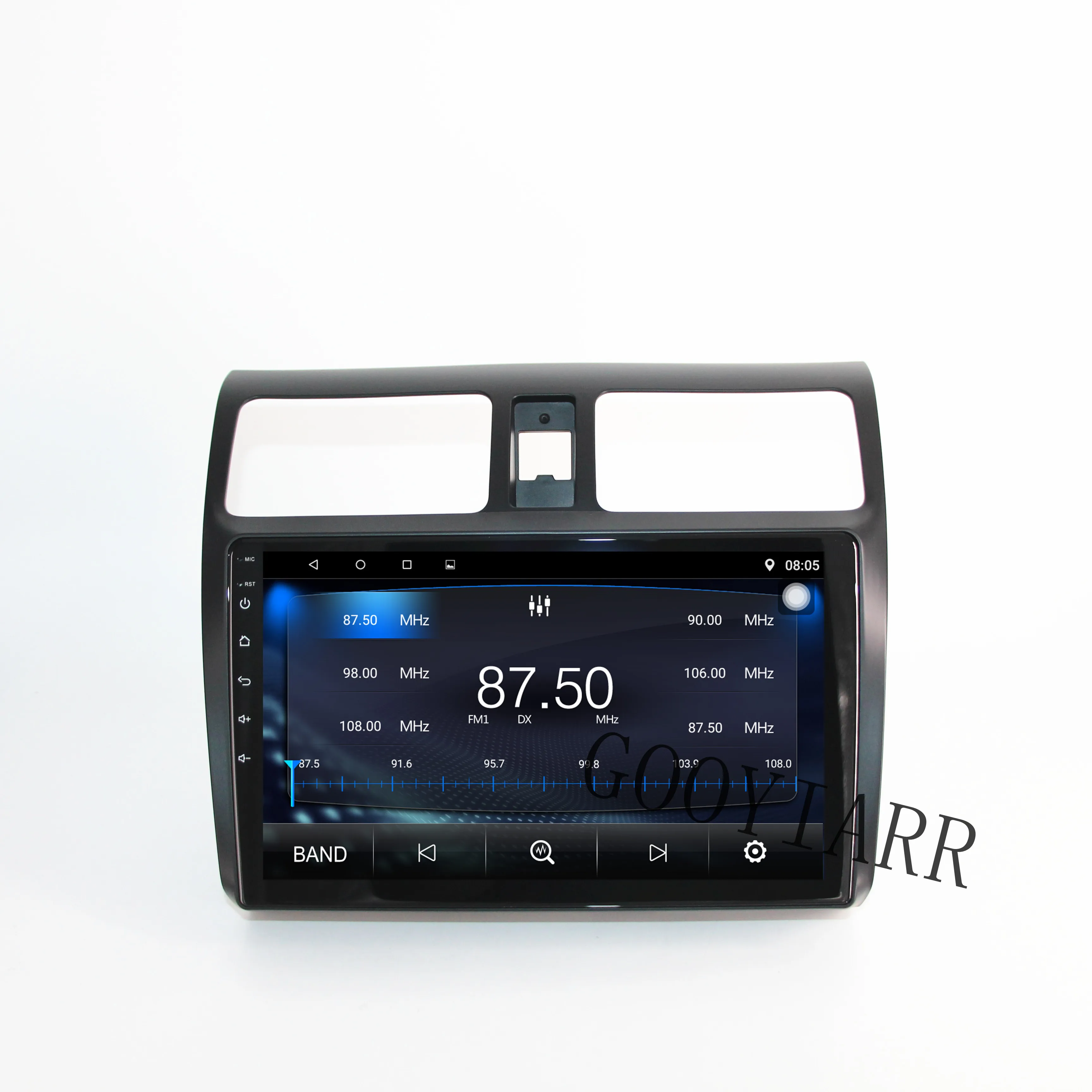 1din 10 дюймовый автомобильный радиоприемник четырехъядерный Android мультимедийный