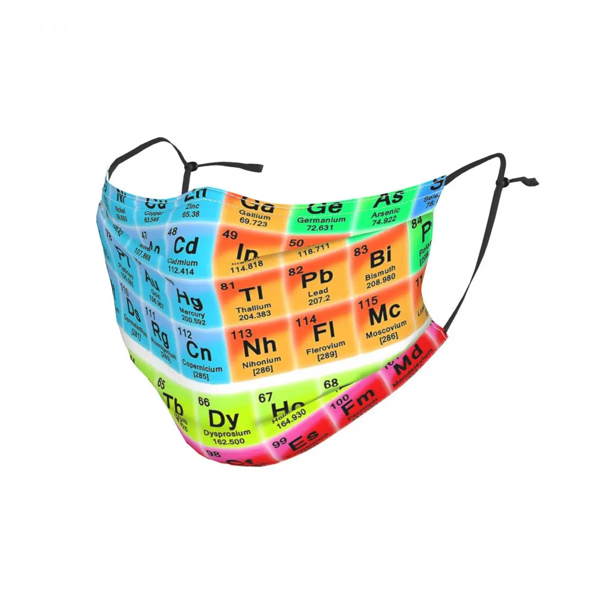 

Периодическая таблица с 118 элементами, неодноразовая маска для рта и лица против смога, с защитой от холода и фильтрами, зимняя защитная маск...
