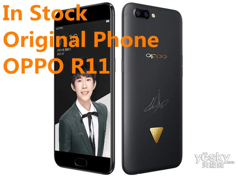 Новый сотовый телефон Oppo R11 с международной прошивкой 4G LTE Snapdragon 660 Android 7 1 5 дюйма IPS