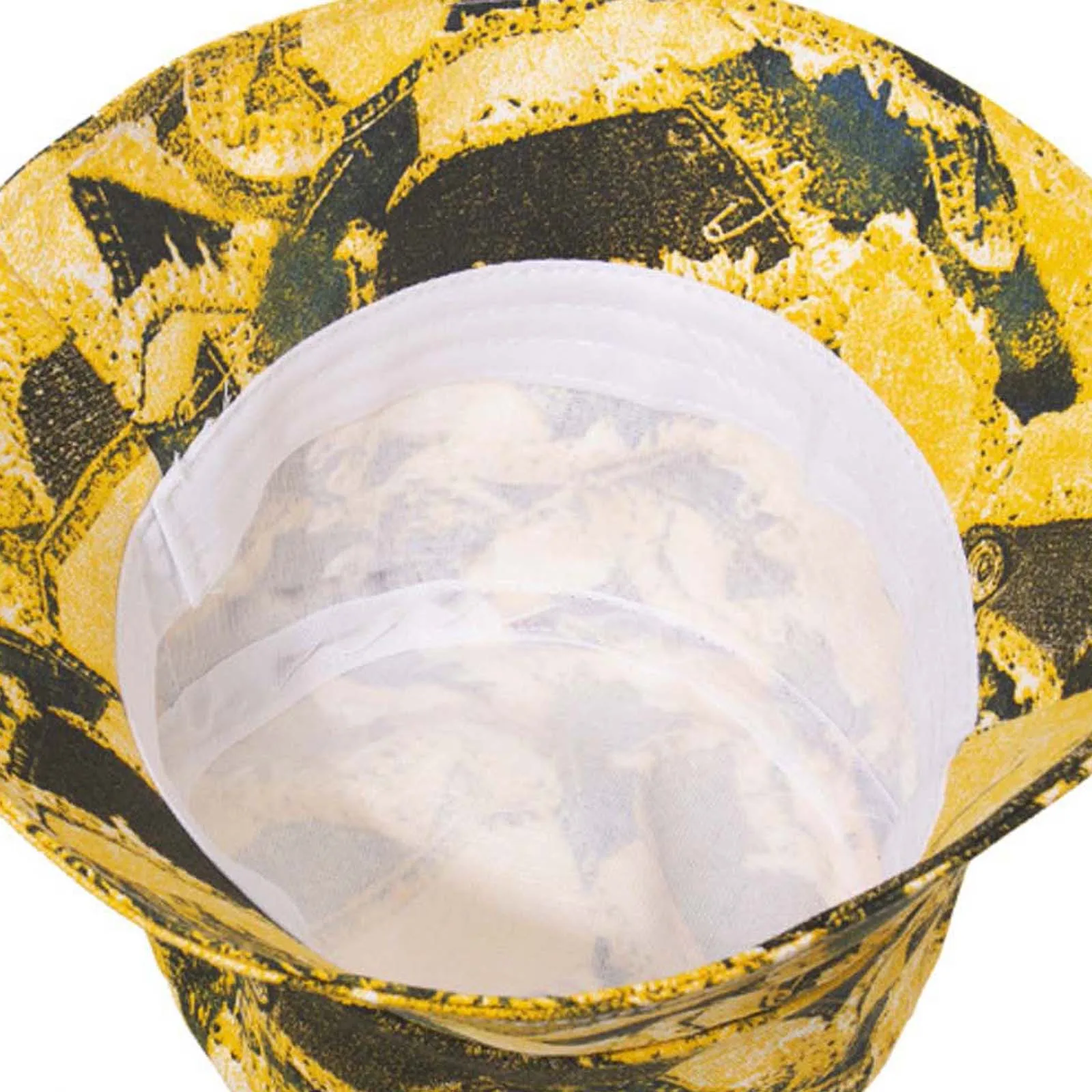 

1PC Double-sided Wearing Cap Visor Rainbow Color Bucket Hat Men Women Cotton Flat Sun Hat Reversible Sun Tie Dye Fisherman Hat