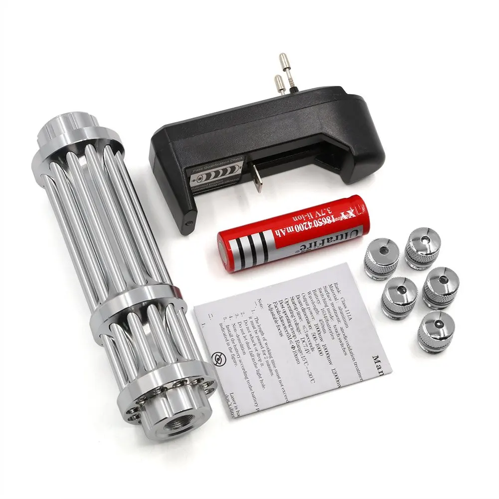 

1MW Red Laser Pointer Laser Pen Visible Beam Light 532nm With Box&Battery Rescue Laser Light Camping Light Outdoor