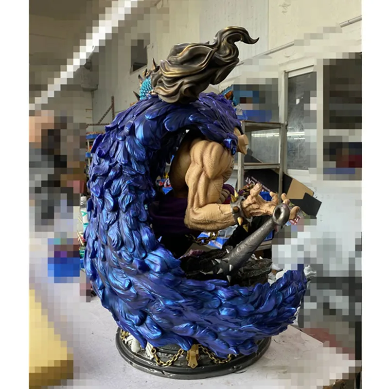 

Anime ONE PIECE Kaido Four Emperor Strongest Creature LED Battle Ver GK Statue Portrait Box Action Figure Collect Model Toy K141