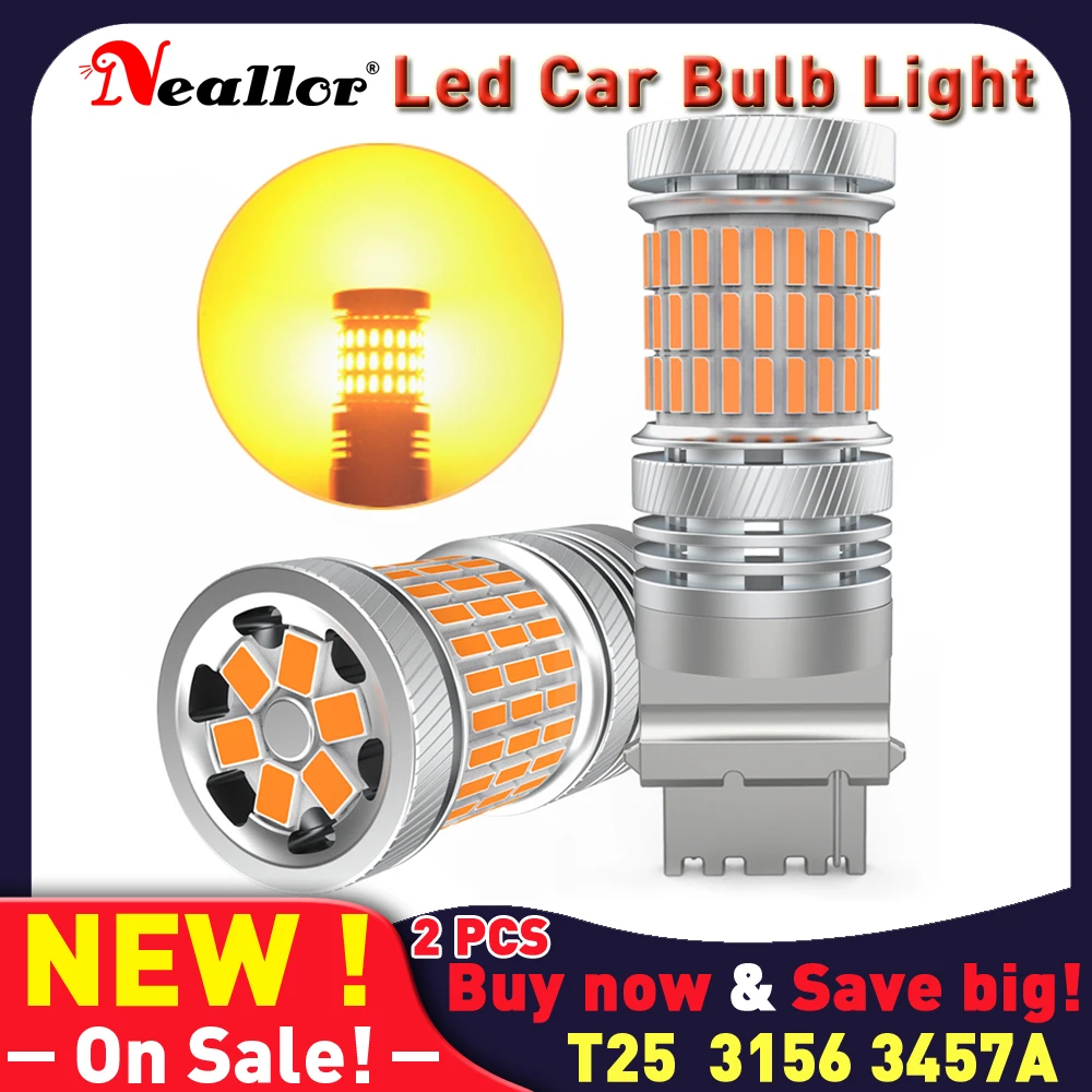 

T25 Led Canbus 3156 T20 7440 Py21w P21W 1156 Ba15s Bau15s Turn Signal Light Bulb On Car Auto Diode Lamp For Dacia Duster Sandero