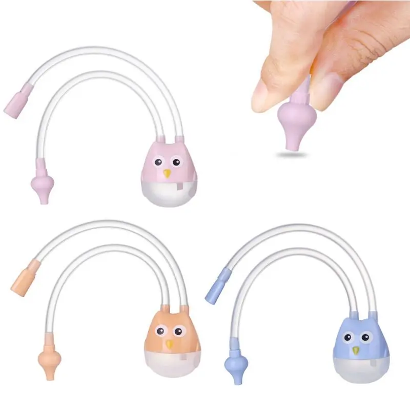 

Baby Nose Clean Silicone Infant Nasal Aspirator Baby Nose Nasal Inhaler Infant Preventing Backflow Aspirator