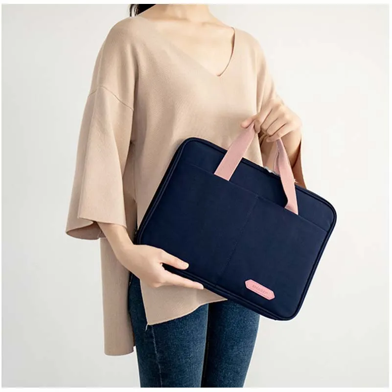 

Women Laptop Briefcase Computer Bag Business Document Organizer Ipad Tote Ladies Handbag Messenger Document Bag