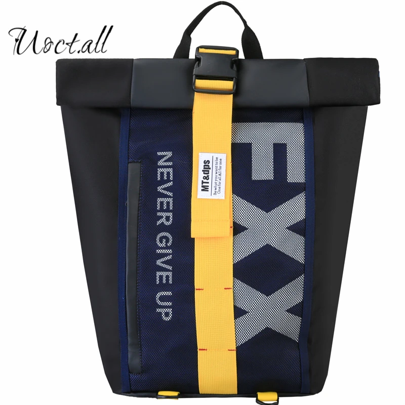 

Schoolbag Korean Fashion Travel Backpack Men's High School Students College Students Tide Brand Large Capacity Backpack Female