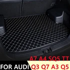 SJ пользовательский водонепроницаемый автомобильный коврик для багажника авто задний поднос для багажника для AUDI Q3 Q7 A3 Q5 SQ5 A7 A4 TT