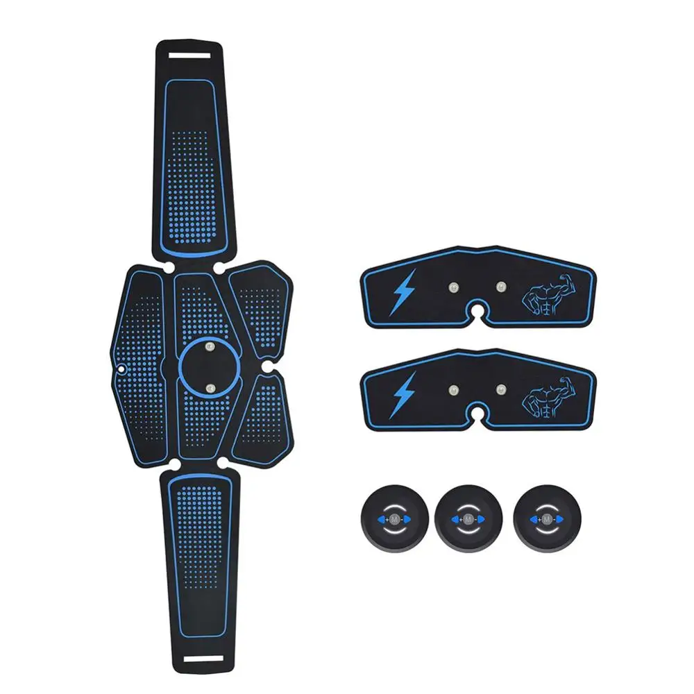 Бодибилдинг Электрический Вибрационный ABS стимулятор EMS брюшного пресса