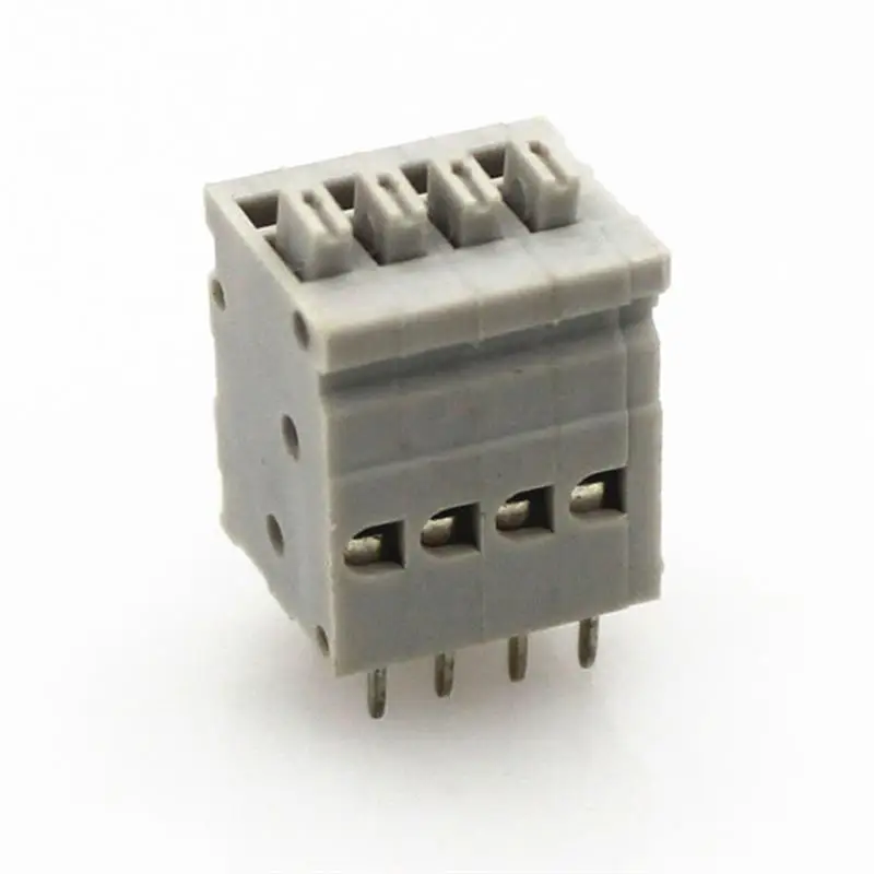 20 шт. клеммы для проводов 2 54 мм FS1 XX 2.54 02 PCB пружинный разъем DG211 KF211 KF246 180