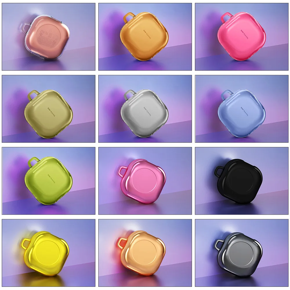 

Wireless Bluetooth Headset Case For Samsung Galaxy Buds Live Case For Galaxy Buds Live Cover Colorful Fashion Shockproof Shell