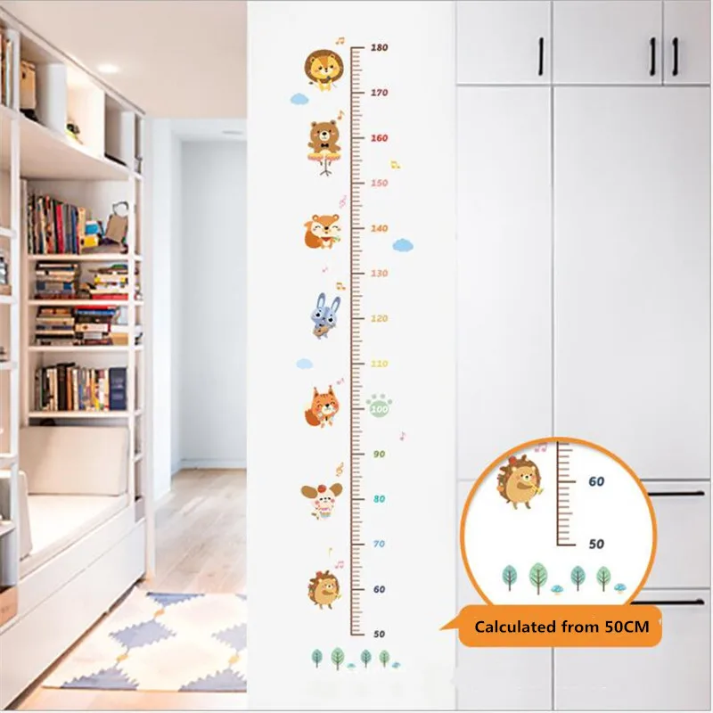 1 шт. 45*60 см милые Мультяшные наклейки на стену для детской комнаты декоративные