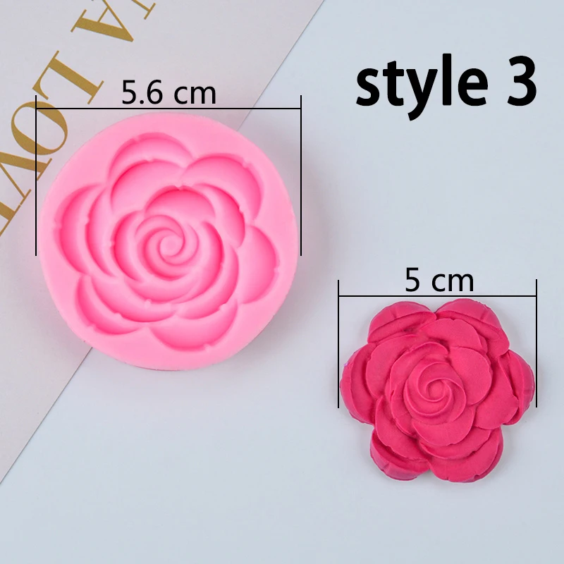 FUNBAKY силиконовая форма для изготовления мыла формы буханки в форме цветка