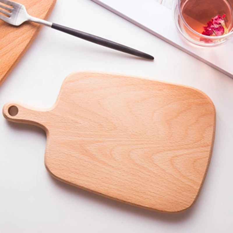 Кухонная хлебная доска из цельного дерева лакированная и вощеная разделочная