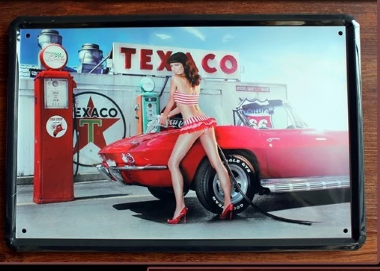 

50pcs/lot Metal Sign shabby chic Metal sign vintage Retro Shabby chic Gil Elvgren Pin Up sexy Tin wall plaque G-71