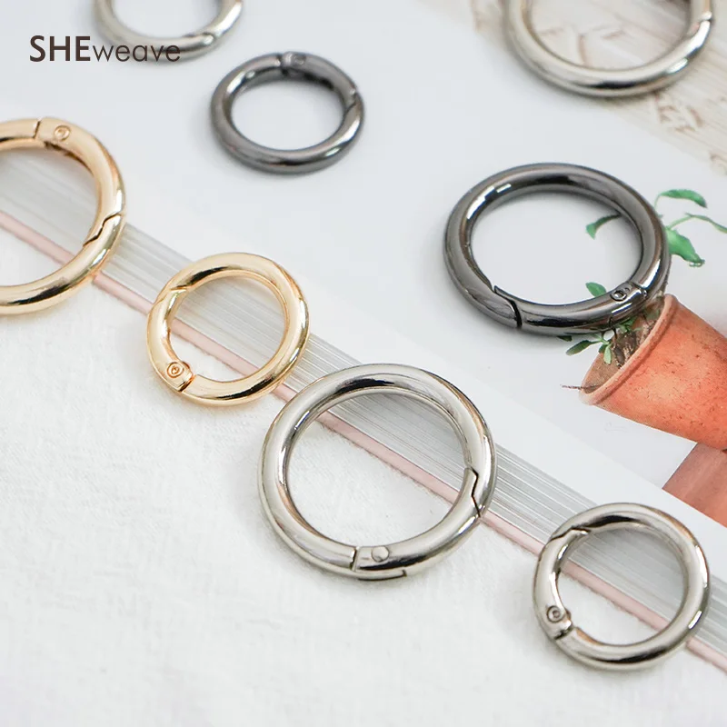 Пружинное уплотнительное кольцо для ворот металлическая пряжка открывающийся