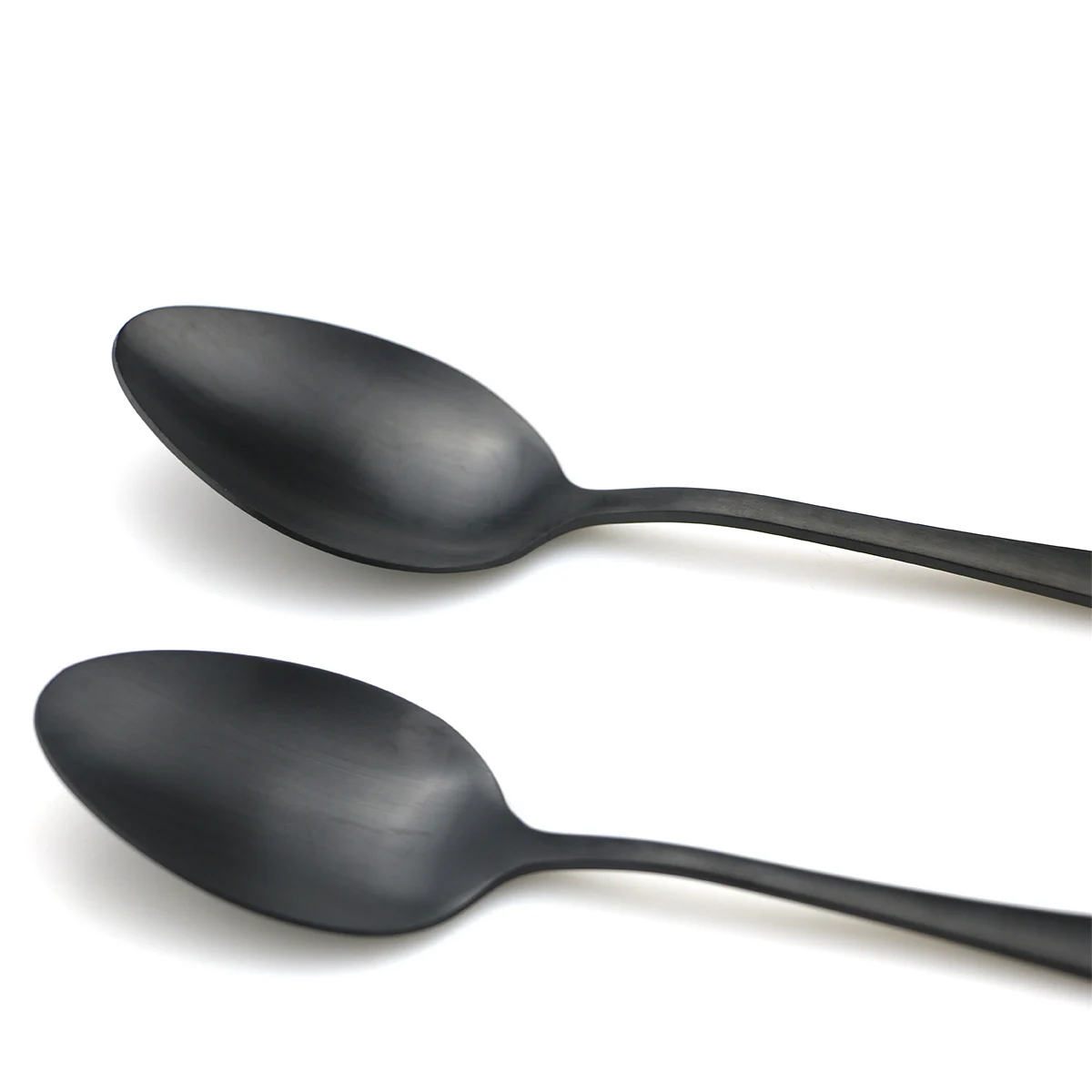 16 шт. высококачественный синий черный набор посуды из нержавеющей стали западные