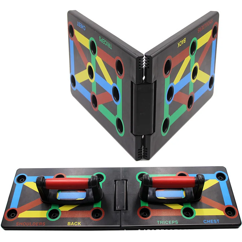 9 в 1 пуш ап стеллаж для выставки товаров обучающая доска ABS тренажер мышц брюшного