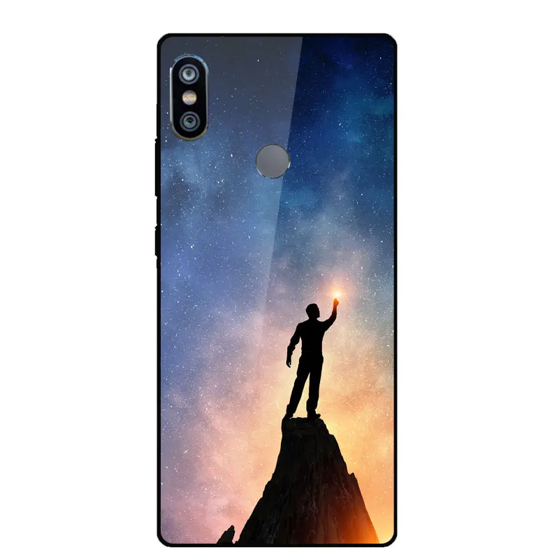 

Case For Xiaomi Redmi Note 6 Silicone Bumper Shockproof Protective Back Cover For Xiaomi Redmi Note 6 Pro Note6 Pro Glass Cases