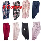 Пижама женская атласная, из шелка, со штанами