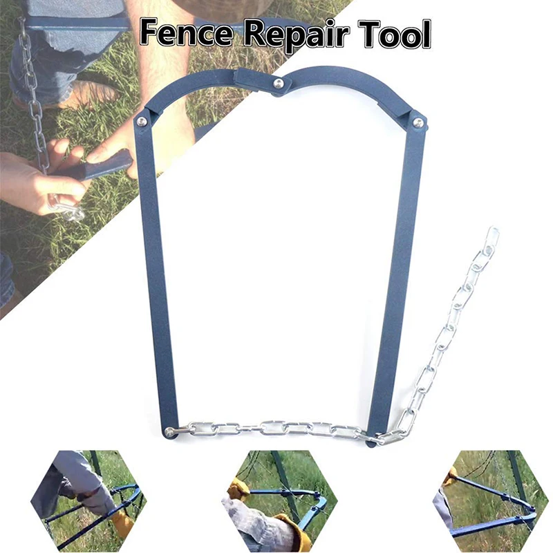 Chain Fence Strainer - Fixer Wire Repair Tool Farm Stretcher Tensioner Puller Garden Fixerfor Barbed Wir | Инструменты