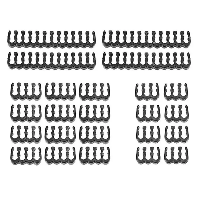 1 комплект 24Pin x 4 8Pin 12 6Pin 8 PP кабель Расческа с зажимом/зажим/комод для 3 мм кабели в