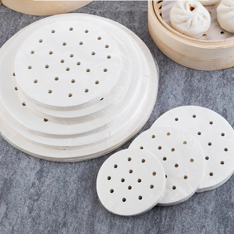 100 шт. воздушная фритюрница Пароварка бумажные вкладыши Одноразовые