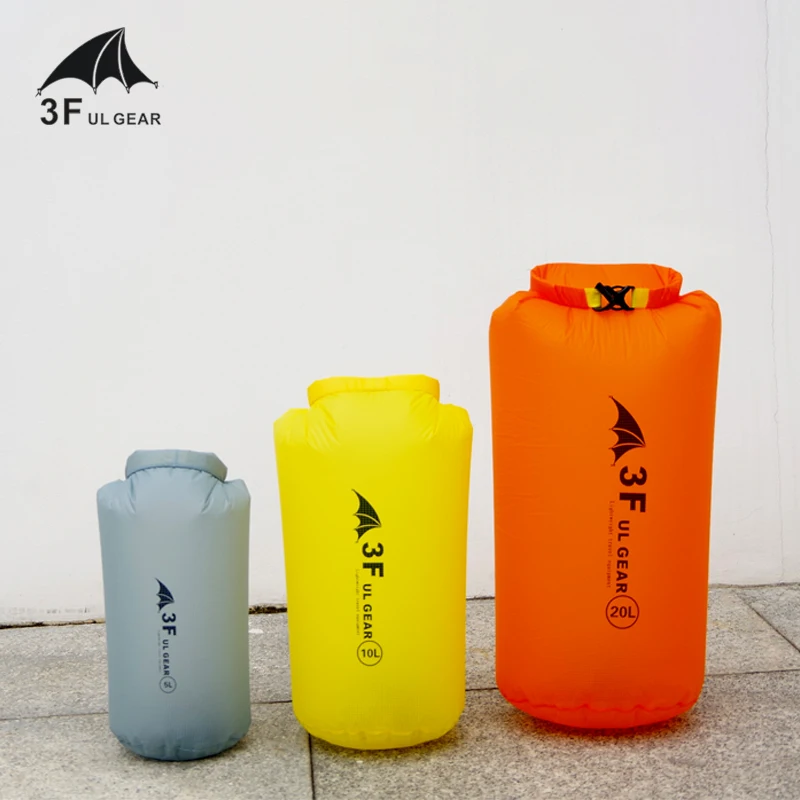 Бесплатная доставка 15D Silnylon / 30d cordura 210t PU водонепроницаемая сумка высокого