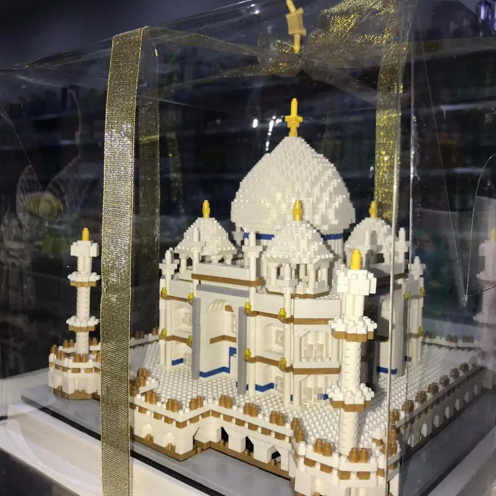 Классические строительные блоки игрушки всемирно известная архитектура 3950 шт.