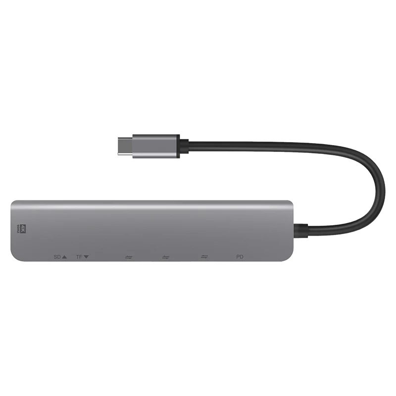 USB-концентратор 7 в 1 6/5/4/2 для MacBook Pro/Air/Huawei 2K/4K | Компьютеры и офис