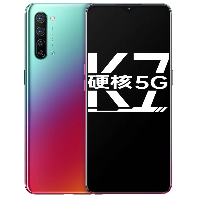 Смартфон Oppo K7 6 4 дюйма 8 + 256 ГБ Android 10 0 30 Вт | Мобильные телефоны и аксессуары