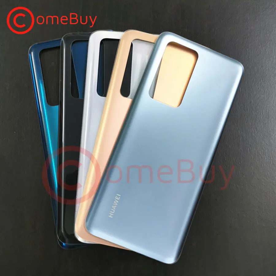 

2020 NEW For Huawei P40 Pro Back Glass Battery Cover Rear Door Housing Case For Huawei P40/P40 Pro Battery Cover Replacement