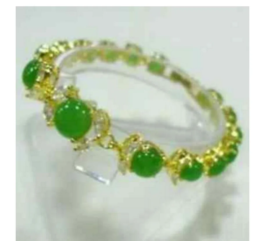 Чудесные натуральные зеленые ювелирные браслеты | Украшения и аксессуары