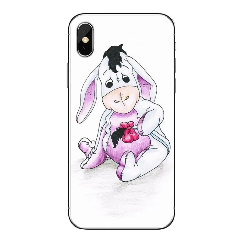 Прозрачный чехол из ТПУ с рисунком Ослика для iPod Touch Apple iPhone 11 Pro 4 4s 5 5S SE 5C 6 6S 7 8 X XR XS