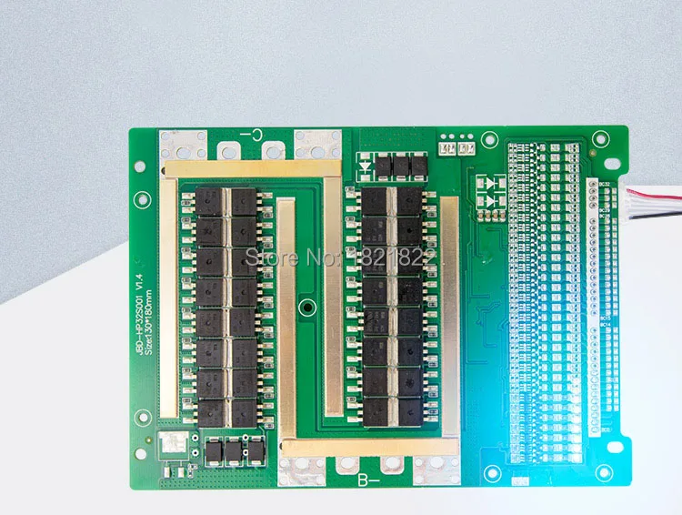 7S 150A BMS Li Ion 24 в 120 А/100 А литий ионный PCM для электрического велосипеда