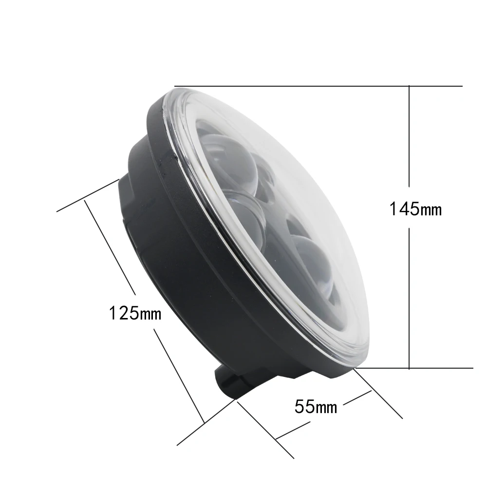 Фара 5 75 дюймов мотоцикл Проектор Мотор Led Halo фара для Honda VTX 1300 1800| |