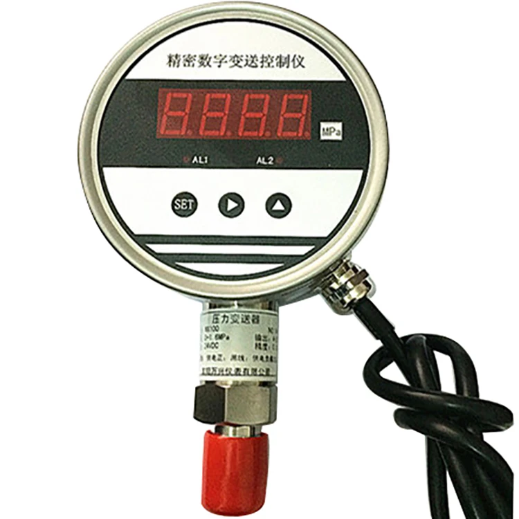 

Factory wholesale LCD display intelligent digital pressure gauge manomete with signal output Accuracy 1% 0.5% 0.05% PRSGE