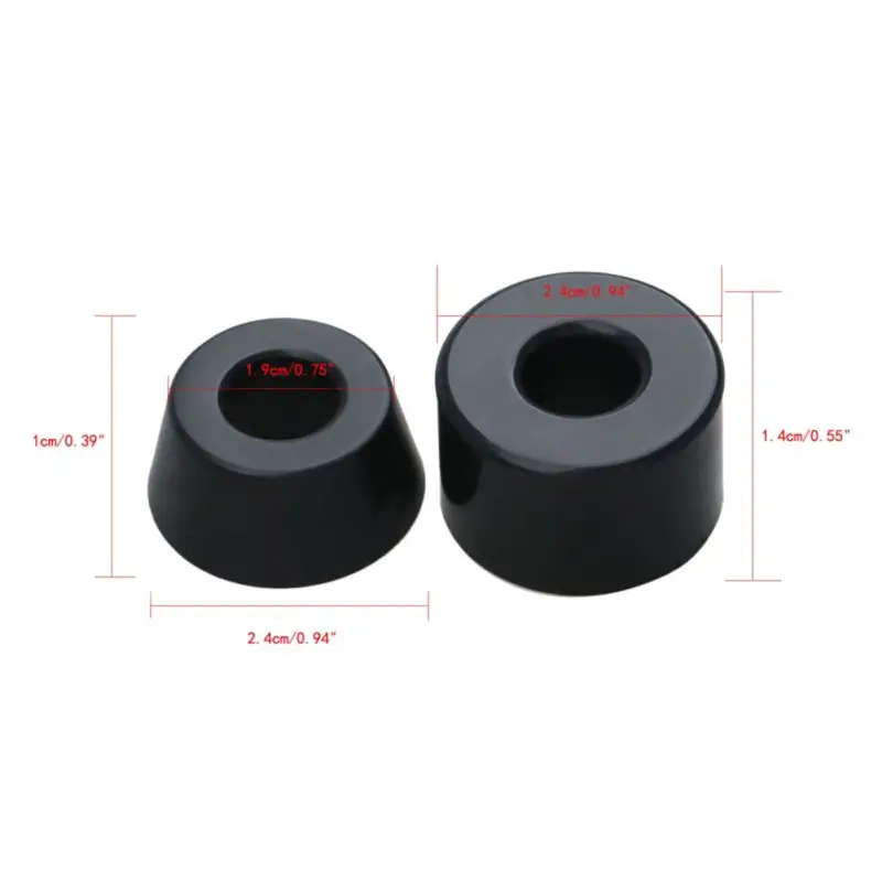 

4 Pcs/set High Elasticity Shock Absorption Skateboard Cushions Durable Penny Board Four-wheel Boards Pad Skateboard Accessories